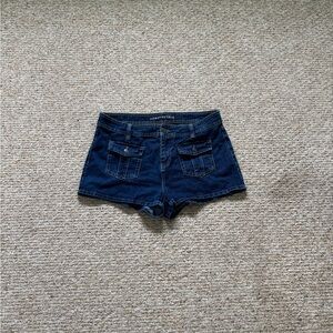 Aeropostale Women's Blue Denim Shorts